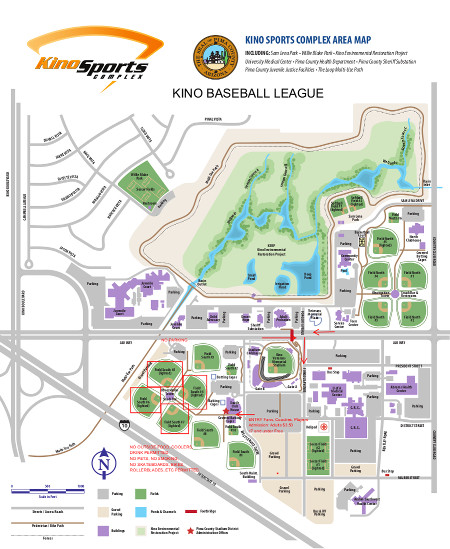 Kino Sports Complex Map